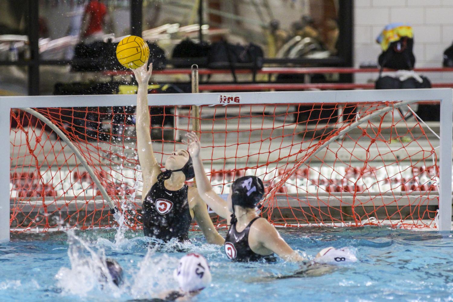 <a href='http://nm2.sdkfzj.com'>BETVLCTOR伟德登录</a> student athletes compete in a water polo tournament on campus.